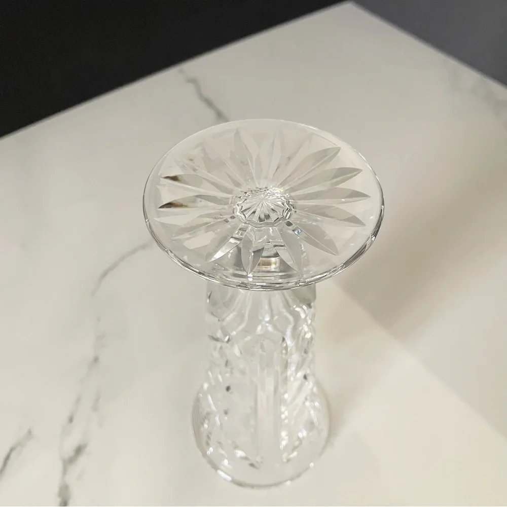 Footed Kilbarry Vase by Waterford Crystal